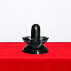 Authentic Black Agate Stone Shivling | Premium Shiva Lingam for Pooja & Vastu