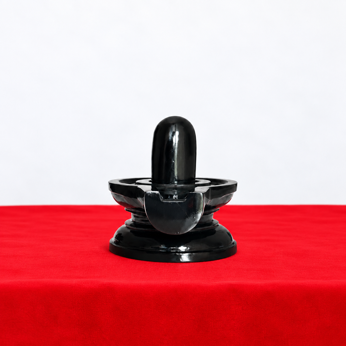 Authentic Black Agate Stone Shivling | Premium Shiva Lingam for Pooja & Vastu