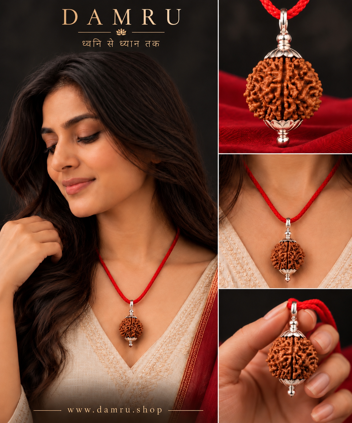 Authentic 7 Mukhi Nepali Rudraksha (Seven Faced).