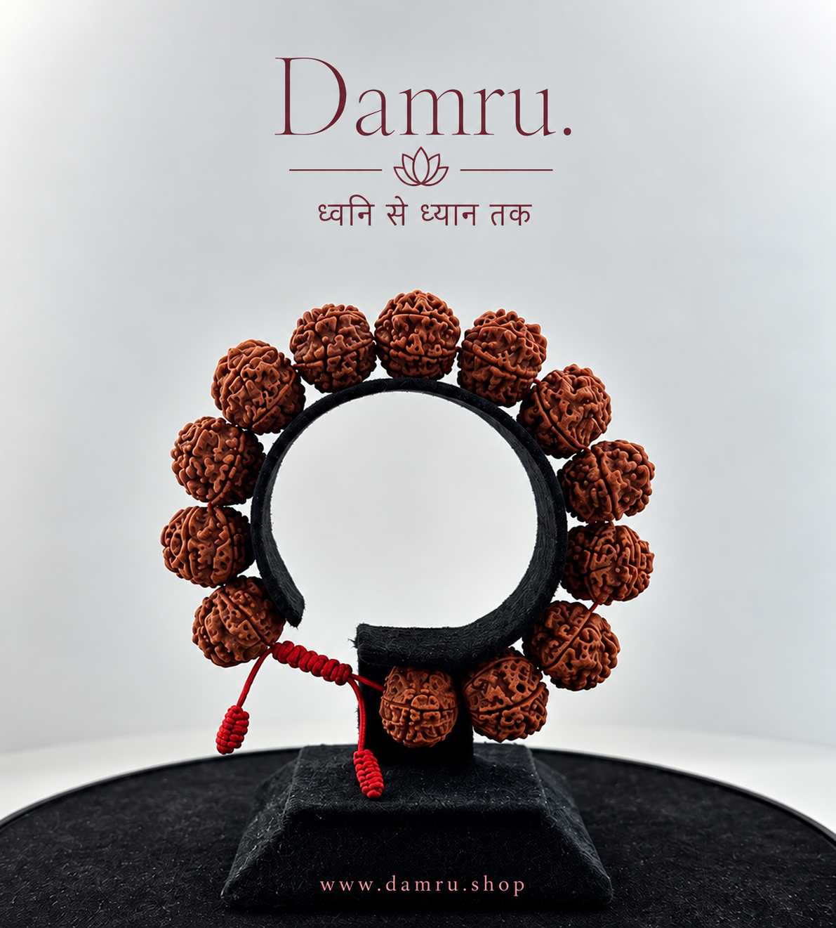 7 Mukhi Nepali Rudraksha Bracelet | Natural & Lab-Certified – DAMRU
