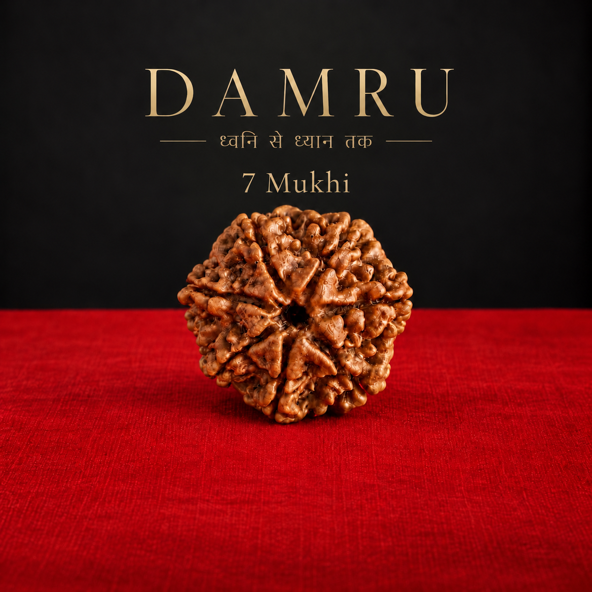 Authentic 7 Mukhi Nepali Rudraksha (Seven Faced).