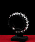 Natural Sphatik Bracelet Crystal Quartz | Unisex Stretch Bracelet