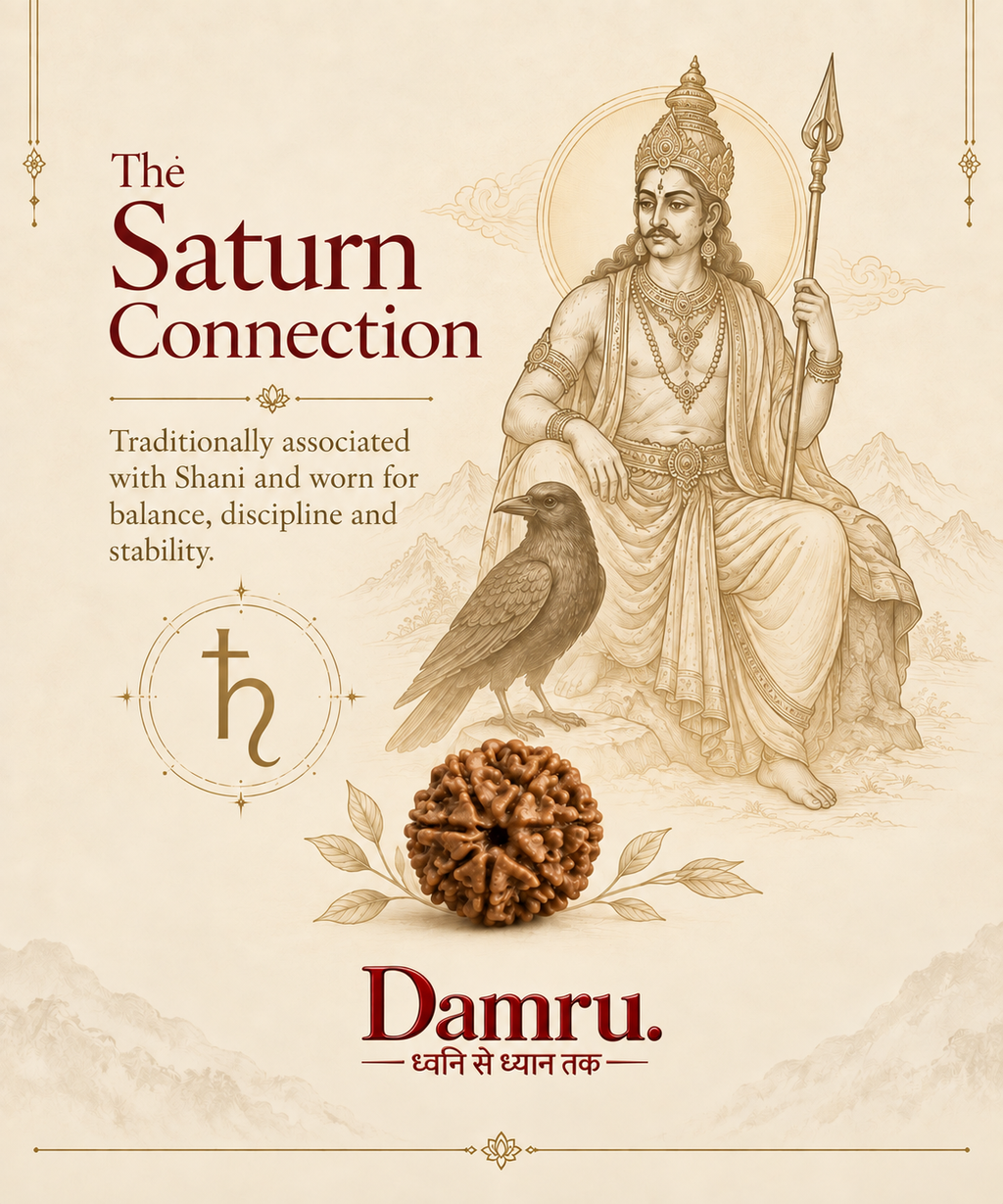 Authentic 7 Mukhi Nepali Rudraksha (Seven Faced).