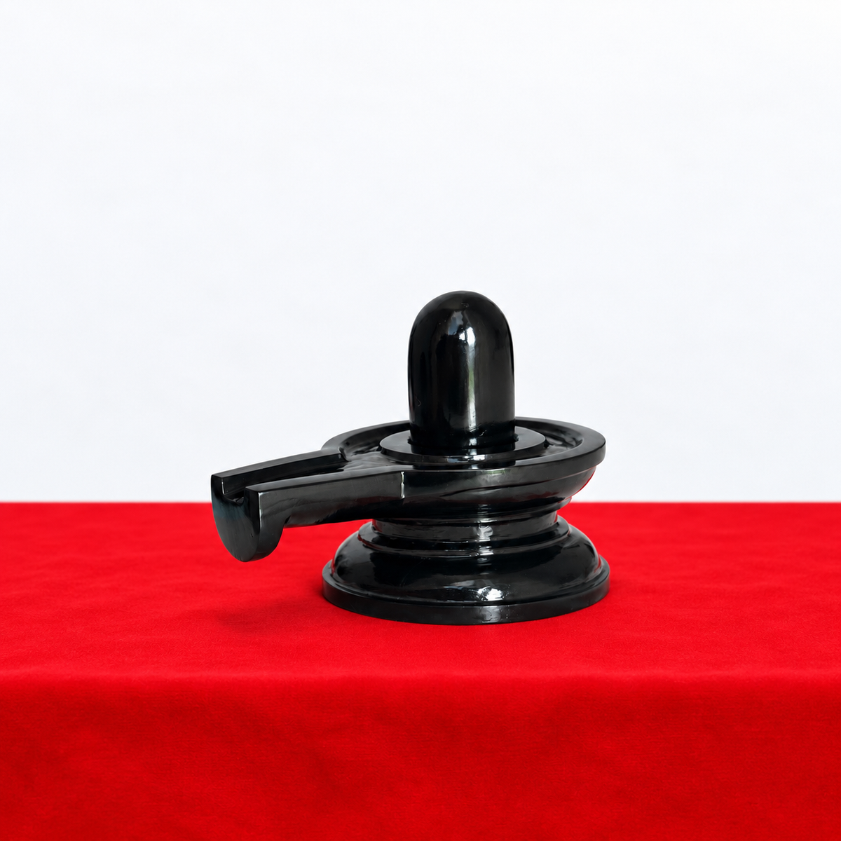Authentic Black Agate Stone Shivling | Premium Shiva Lingam for Pooja & Vastu