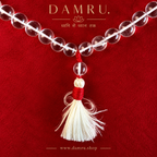 Authentic 10mm Sphatik Mala (108+1 Beads) | Pure Quartz Crystal Rosary for Japa & Wearing