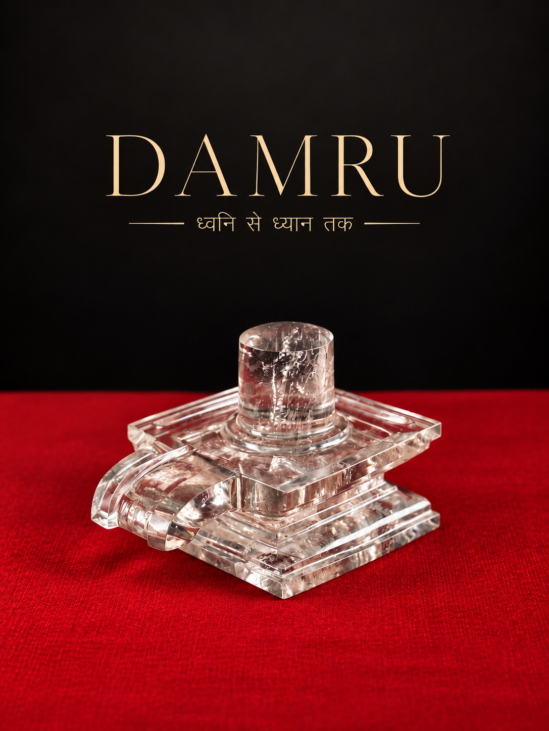 Pure Crystal Shivling | Bring Peace & Positive Energy to Your Sacred Space