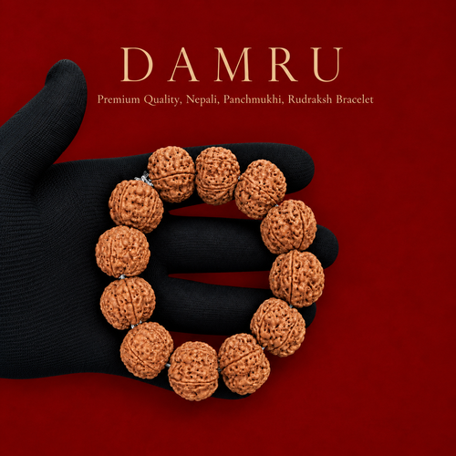 Authentic 5 Mukhi Super Collector Rare Nepali Rudraksha Bracelet