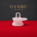 Authentic Sphatik & Pink Quartz Shivling | Premium Crystal Shiva Lingam for Vastu & Home Pooja