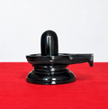 Authentic Black Agate Stone Shivling | Premium Shiva Lingam for Pooja & Vastu
