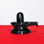 Authentic Black Agate Stone Shivling | Premium Shiva Lingam for Pooja & Vastu