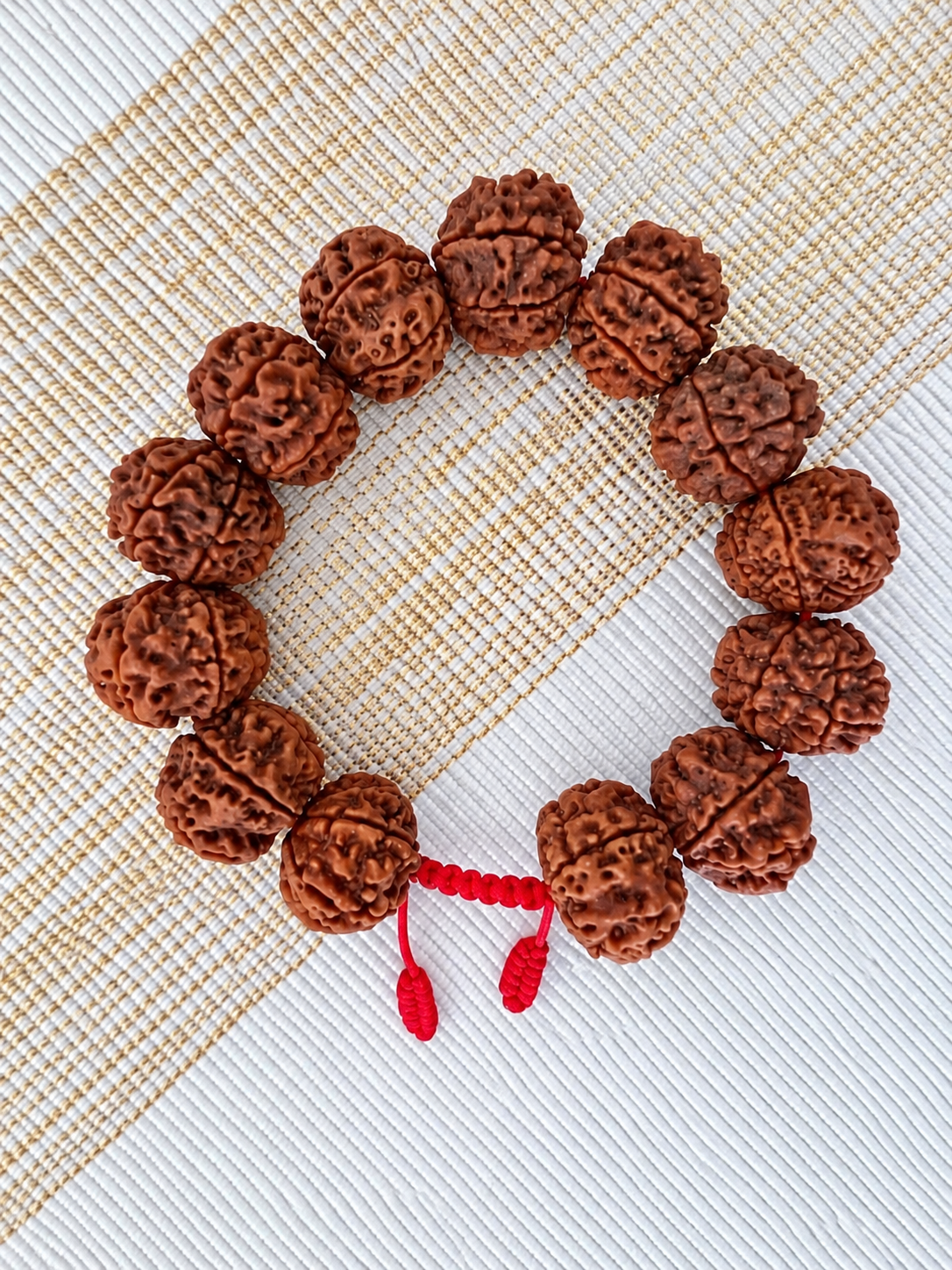 7 Mukhi Nepali Rudraksha Bracelet | Natural & Lab-Certified – DAMRU