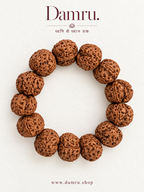 Authentic 5 Mukhi Rudraksha Bracelet – Bead Size (21–23 mm)