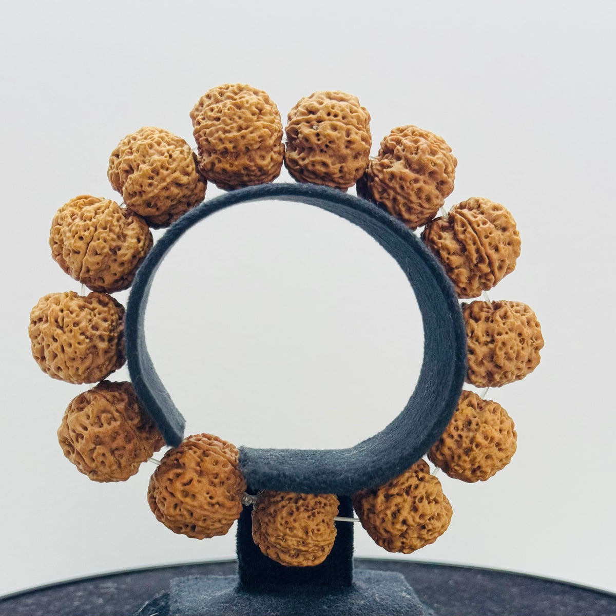 Authentic 5 Mukhi Rudraksha Bracelet – Bead Size (21–23 mm)