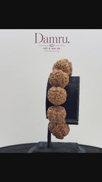 Authentic 5 Mukhi Rudraksha Bracelet – Bead Size (21–23 mm)